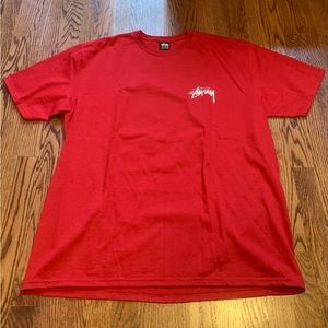 Stussy Dark Red Low Tide Tee XL From The Toronto Stussy Archive Pop-Up